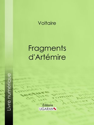 cover image of Fragments d'Artémire